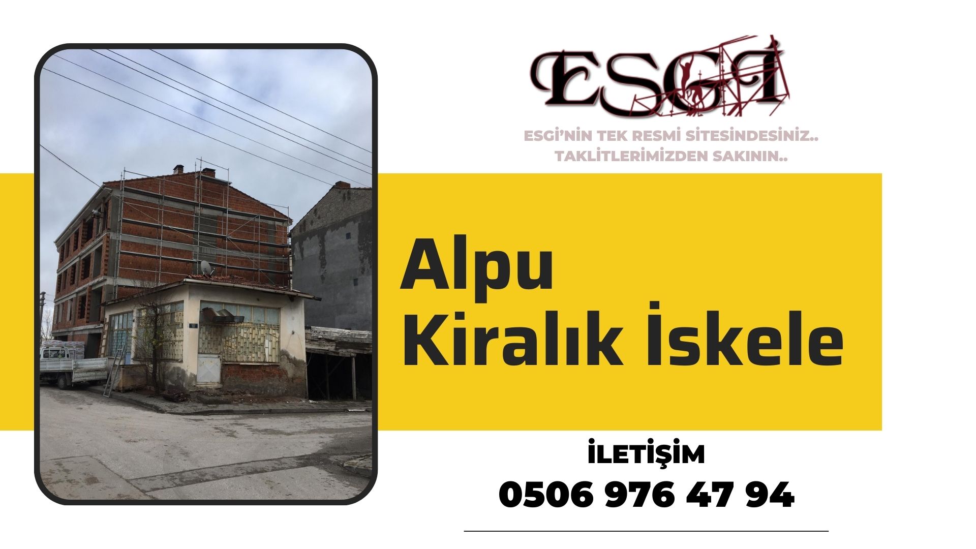 Alpu Kiralık İskele