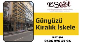 Günyüzü Kiralık İskele | Güvenli İskele Kiralama 2024